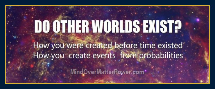 Thoughts form matter presents: Do other inner worlds exist?