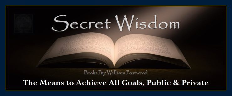 Open book depicts question - Can my thoughts form matter and create reality? Secret Wisdom books