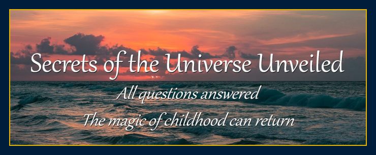 Thoughts form matter presents: The secrets of the universe unveiled.