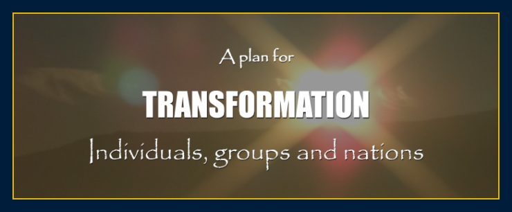 Thoughts form matter introduces a plan for your amazing transformation.