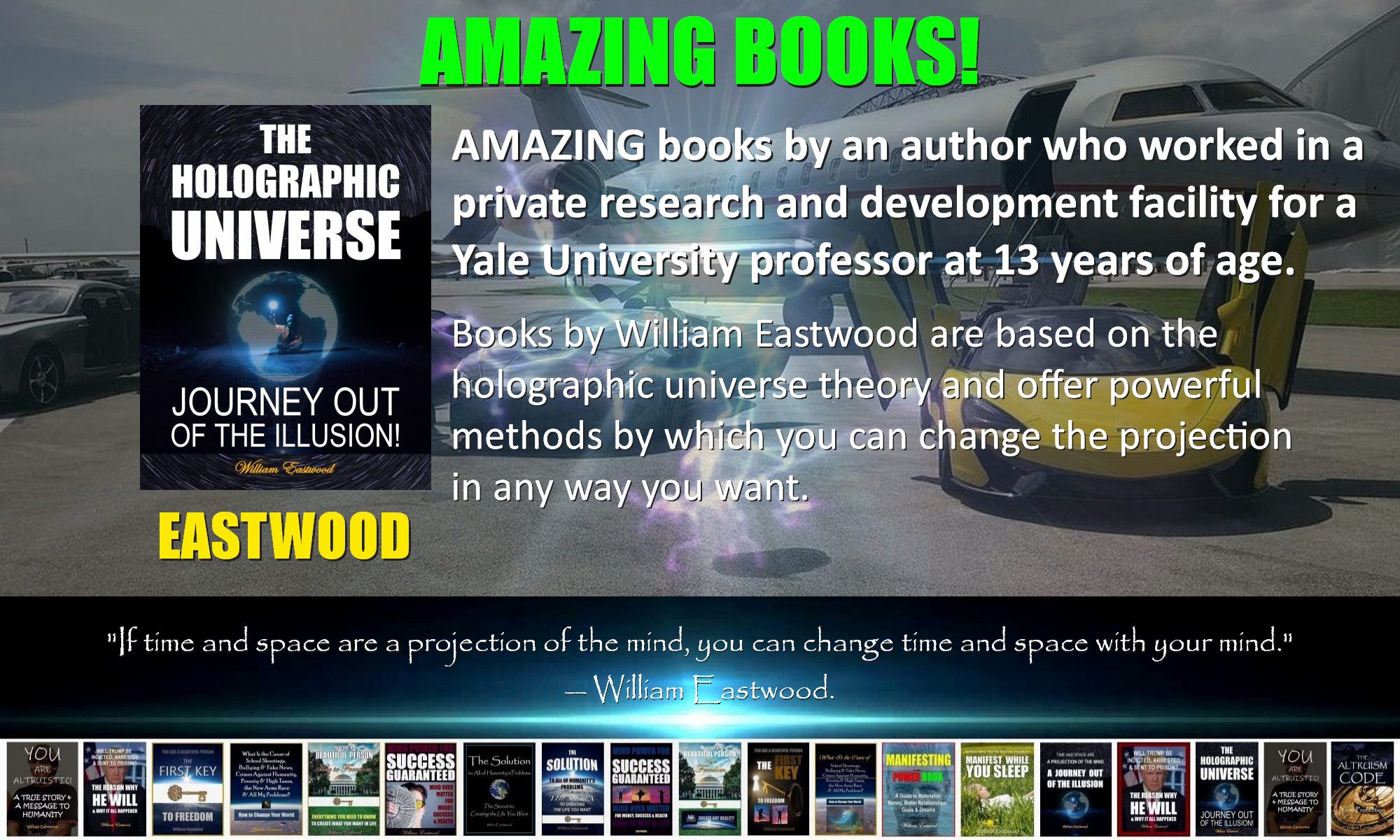 Holographic Universe Books on How Your Thoughts Create Your Reality Eastwood