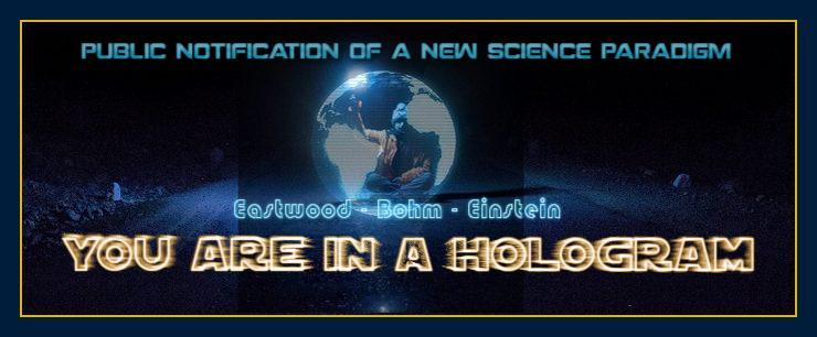 A public notification of a new science paradigm. Thoughts form matter