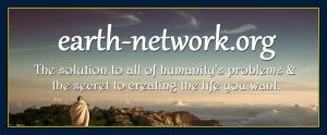 Thoughts form matter presents earth network mission