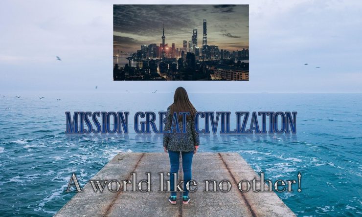 Thoughts form matter presents mission great civilization.
