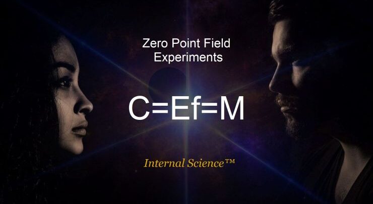 ZERO POINT FIELD EXPERIMENTS: C=Ef=M